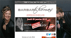 Desktop Screenshot of barbarathomasmusic.com